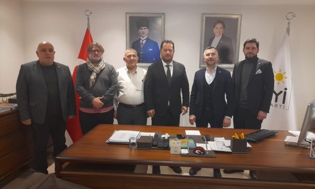 Beşiktaş İYİ Parti İlçe Başkanlığını Dernek Yönetimimizden Sayın Selim BİLGİN,Sayın Mustafa AKGÜN,Sayın Turan KEÇELİ ile ziyaret ettik.